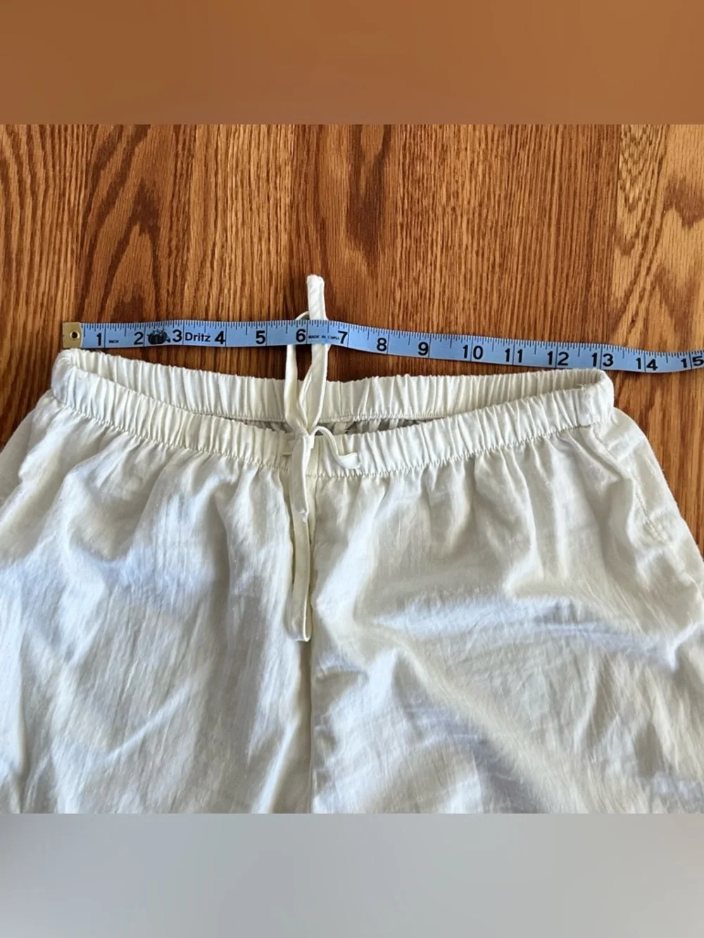 Bloomers Ruffle-Hem Drawstring — cream - Picture 5 of 10